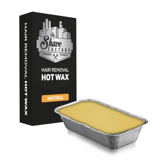 Wosk do depilacji The Shave Factory Hard Wax Natural 500 g