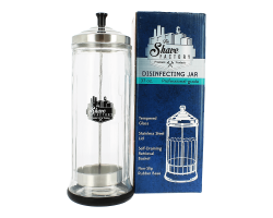 Szklany pojemnik do sterylizacji The Shave Factory Disinfecting Jar 1100 ml