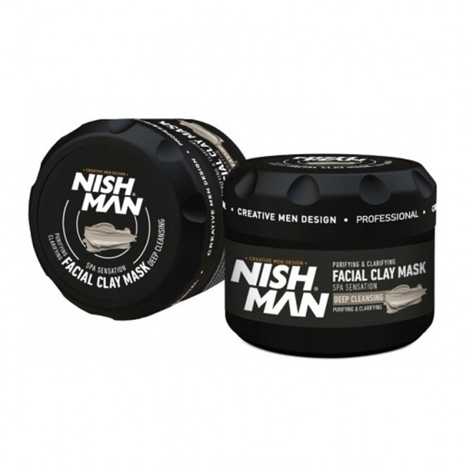 Maseczka oczyszczająca z glinką Nishman Facial Clay Mask 450g