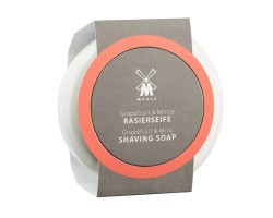 Mydło do golenia Muhle Grapefruit & Mint Shaving Soap And Porcelain Shaving Bowl 65 g