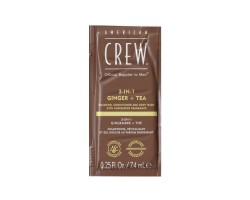 Szampon (3 w 1) American Crew Shampoo Conditioner and Body Wash Ginger Tea 7.4 ml