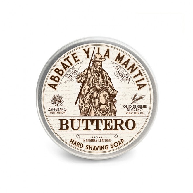 Mydło do golenia Abbate Y La Mantia Buttero Shaving Soap 80 g