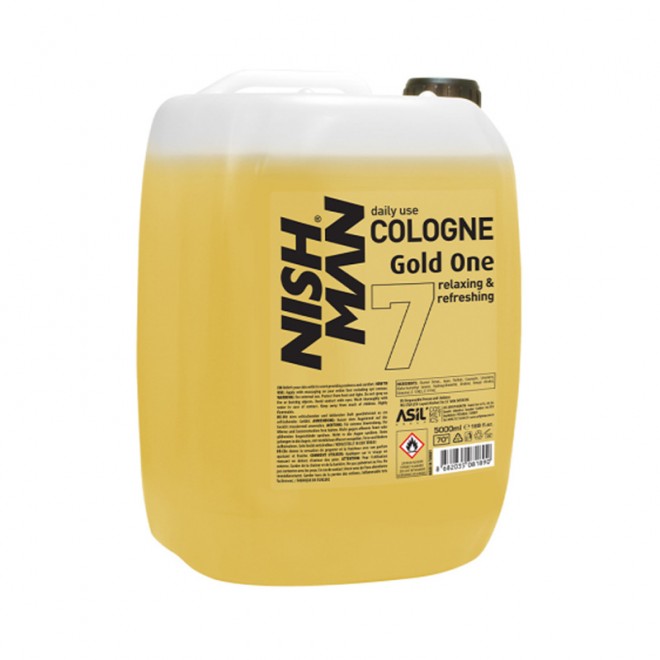 Woda kolońska po goleniu Nishman Gold Cologne No.7  5000 ml