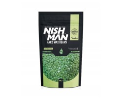 Wosk do depilacji Nishman Hard Wax Beans Green 500 g