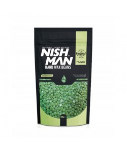 Wosk do depilacji Nishman Hard Wax Beans Green 500 g