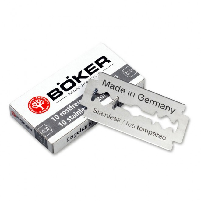 Żyletki Boker Manufaktur Razor Blades 10 szt