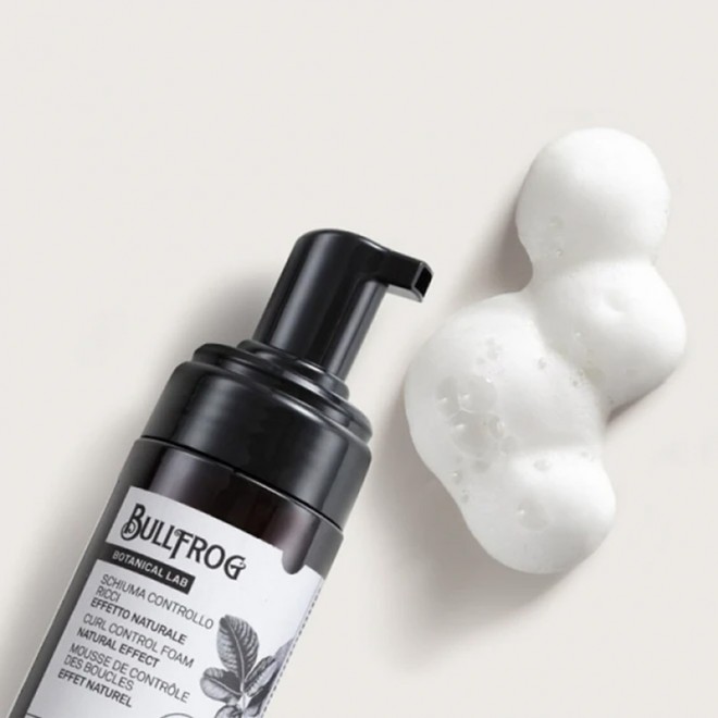 Mus do włosów kręconych Bullfrog Botanical Lab natural curl control mousse 100ml