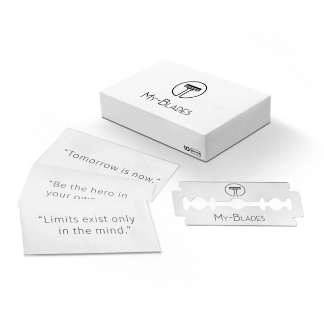 Żyletki do golenia My-Blades Silver 10szt