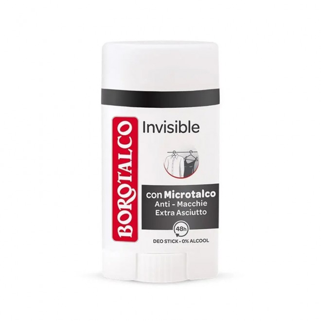 Dezodorant w sztyfcie Borotalco Deo Stick Invisible 40 ml