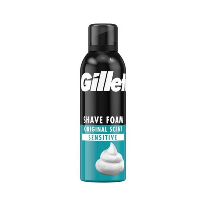 Pianka do golenia Gillette Shaving Foam Sensitive 200 ml