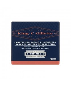 Żyletki do golenia King C Gillette 10szt