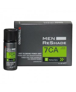 Odsiwiacz do włosów Goldwell Men Re-Shade 7CA Grey Blending Mid Blonde 4 x 20 ml