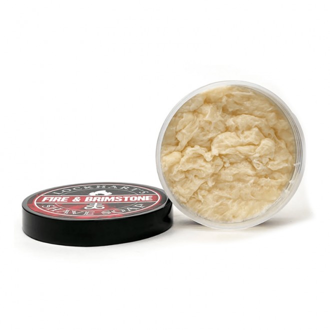 Mydło do golenia Lockhart's Fire&Brimestone Shaving Soap 113g