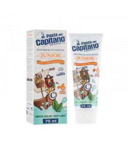 Pasta do zębów dla dzieci Pasta del Capitano Junior Menta Dolce 75 ml