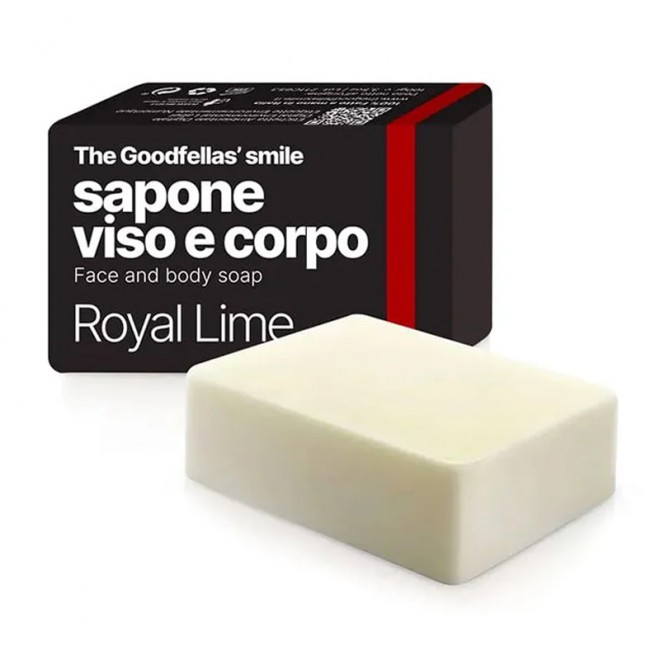 Mydło do ciała The Goodfellas Smile face and body soap Royal Lime 100g