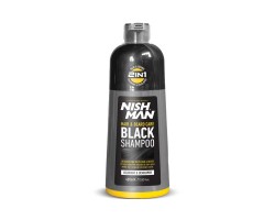 Szampon do włosów i brody Nishman Hair & Beard Black Shampoo 400ml