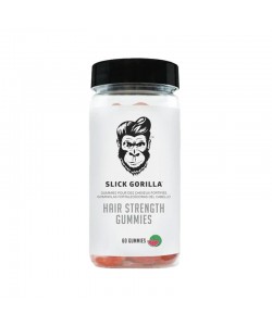 Suplement diety dla zdrowych włosów Slick Gorilla Gummies 60 szt