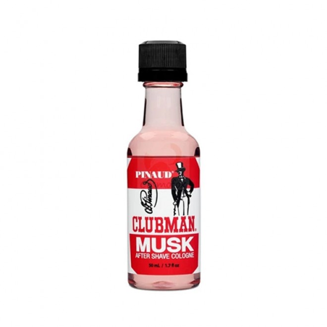 Woda kolońska Clubman Musk After Shave Cologne 50ml pink