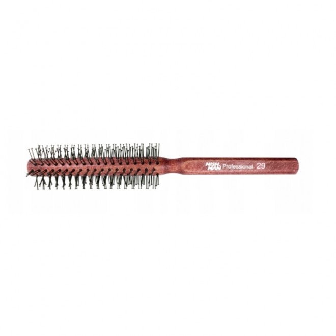 Szczotka do włosów okrągły grzebień Nishman Quiff Roller 29
