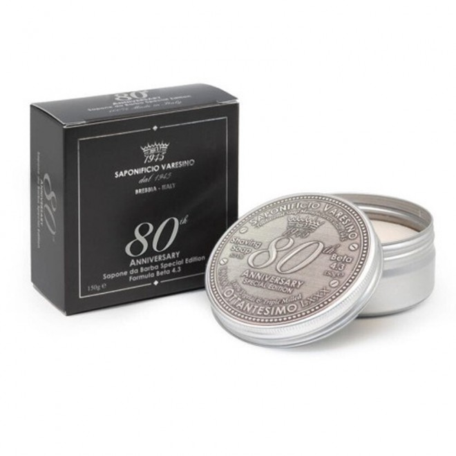 Mydło do golenia Saponificio Varesino 80th Anniversary Shaving Soap 150 g