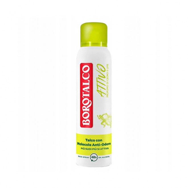 Dezodorant w sprayu Borotalco Deo Spray Cedr i Limonka 150 ml
