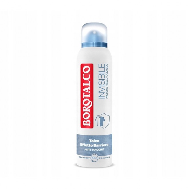 Dezodorant w sprayu Borotalco Invisible Deo Spray 48 H Ocean Cool 150 ml