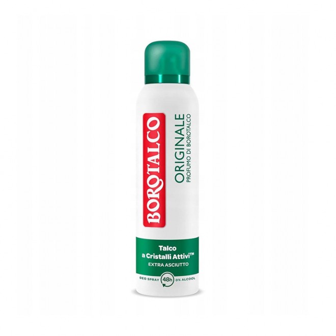 Dezodorant w sprayu Borotalco Originale o zapachu talku 150 ml