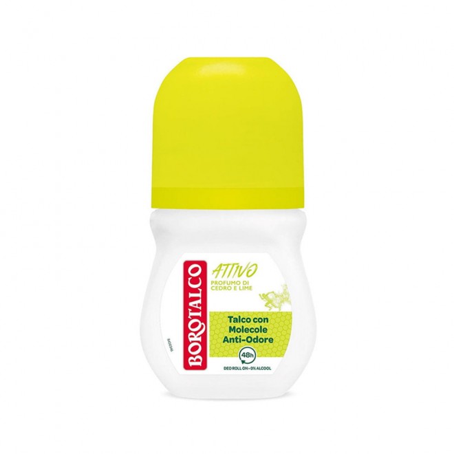 Dezodorant Borotalco Roll On w kulce Cedr i Limonka 50 ml
