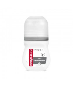 Dezodorant Borotalco Roll On w kulce Invisible Talc Barrier Szary 50 ml