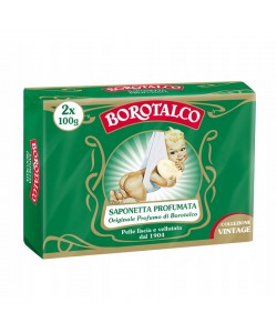 Mydło w kostce Borotalco Scented Solid Soap with Borotalcum 2x100g