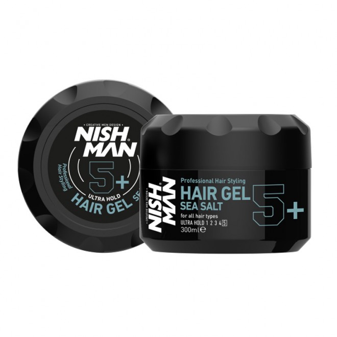 Żel do stylizacji włosów Nishman Styling Gel Ultra Hold 5+ Sea Salt 300 ml