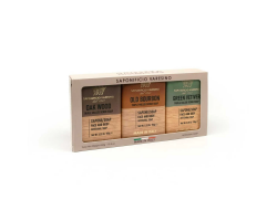 Zestaw mydła Saponificio Varesino Men Mix 3x150 g