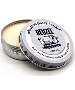 Modelująca glinka do włosów na bazie wody Reuzel Clay Matte Pomade Pig 95 g