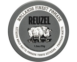 Modelująca matująca pomada do włosów na bazie wody Reuzel Extreme Hold Pomade Piglet 35 g