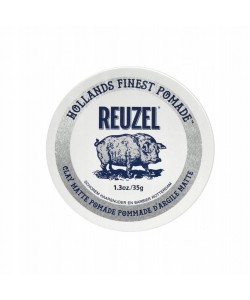 Modelująca glinka do włosów na bazie wody Reuzel Clay Matte Pomade Piglet 35 g