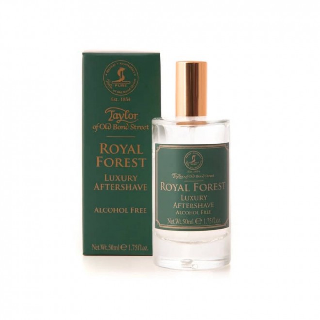 Woda po goleniu Taylor Of Old Bond Street Royal Forest 50 ml – świeże, eleganckie wykończenie golenia