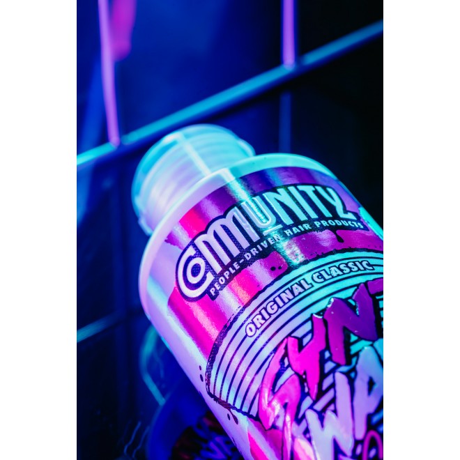 Community Synthwave — krem prestyler do włosów 200 ml — lekki krem modelujący nadający teksturę, objętość i ochronę termiczną