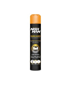 Spray do czyszczenia maszynek Nishman Shaver Cleaner 5w1 Lemon 769 ml