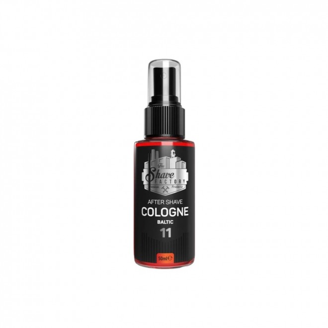 Woda kolońska po goleniu The Shave Factory Indian No.10 50 ml – lekko słodki, męski zapach indyjski | cytrusy, anyż gwiazdkowaty, skóra, tonka i tytoń | łagodzi podrażnienia i zapewnia długotrwały, wyrafinowany aromat