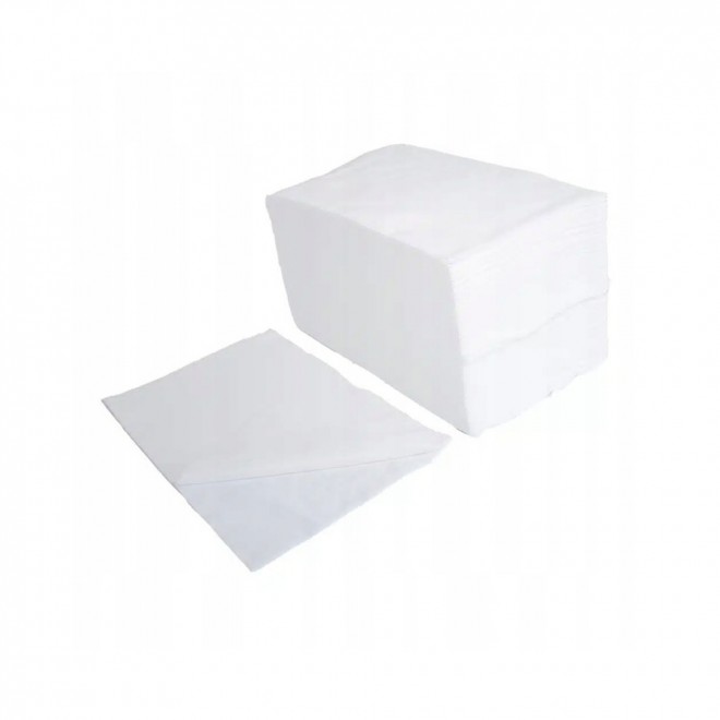 Ręczniki medyczne włókninowe Eko Higiena Perforowany Soft 100 sztuk 70x50 cm – jednorazowe, miękkie i chłonne ręczniki medyczne/fryzjerskie | perforowane, 40 g/m², wysoka higiena i komfort