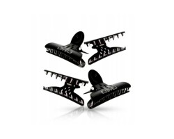 Czarne spinki do włosów Klipsy L3vel3 Butterfly Clips 4szt