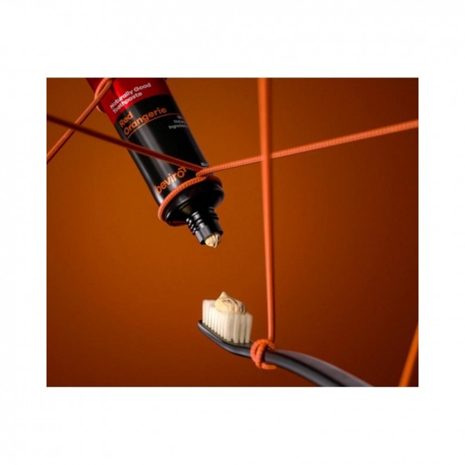 Pasta do zębów Beviro Naturally Good Toothpaste Red Orangerie 80 ml – naturalne wzmacnianie szkliwa i świeży smak czerwonej pomarańczy  