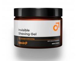 Przezroczysty żel do golenia Beviro Invisible Shaving Gel 500 ml