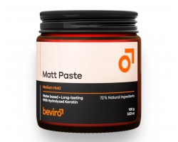 Pasta do włosów matująca średni chwyt Beviro Matt Paste 100 g