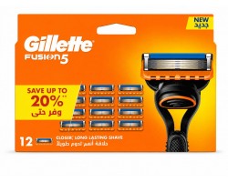 Ostrza do maszynek do golenia Gillette Fusion 5 wkłady 12 szt.