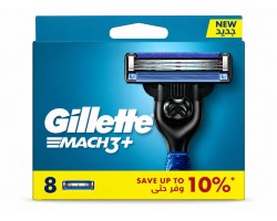 Ostrza do maszynek golenia Gillette Mach 3+ wkłady 8szt