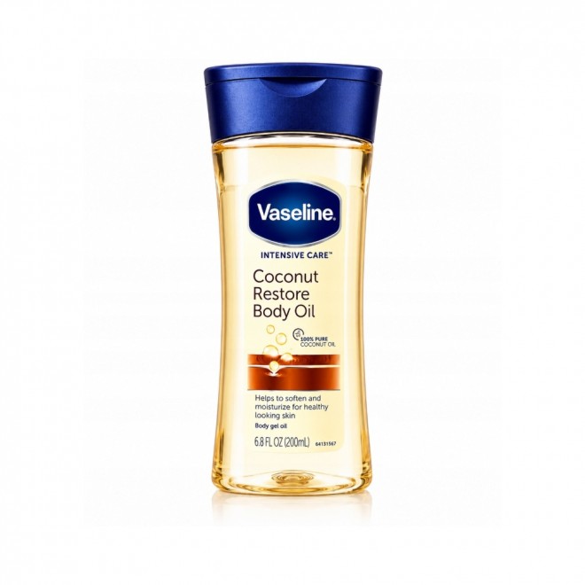 Olejek do ciała Vaseline Coconut Restore 200 ml — regeneracja i kokosowa miękkość skóry