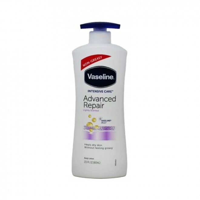 Vaseline Advanced Repair Body Lotion 600 ml — intensywna pielęgnacja bardzo suchej skóry