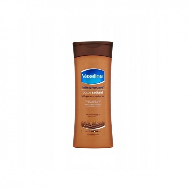 Balsam do ciała Vaseline Cocoa Radiant 200 ml — nawilżenie i promienny wygląd skóry