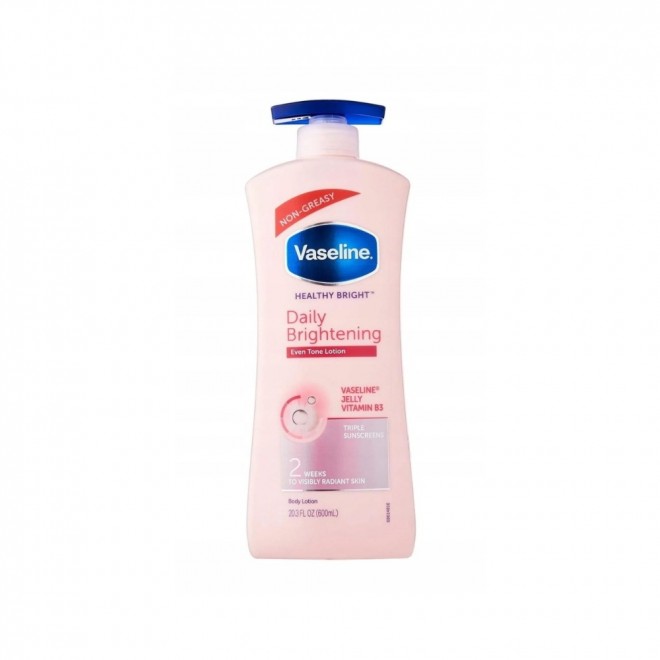 Balsam do ciała Vaseline Daily Brightening 600 ml — rozświetlenie i wyrównanie kolorytu skóry